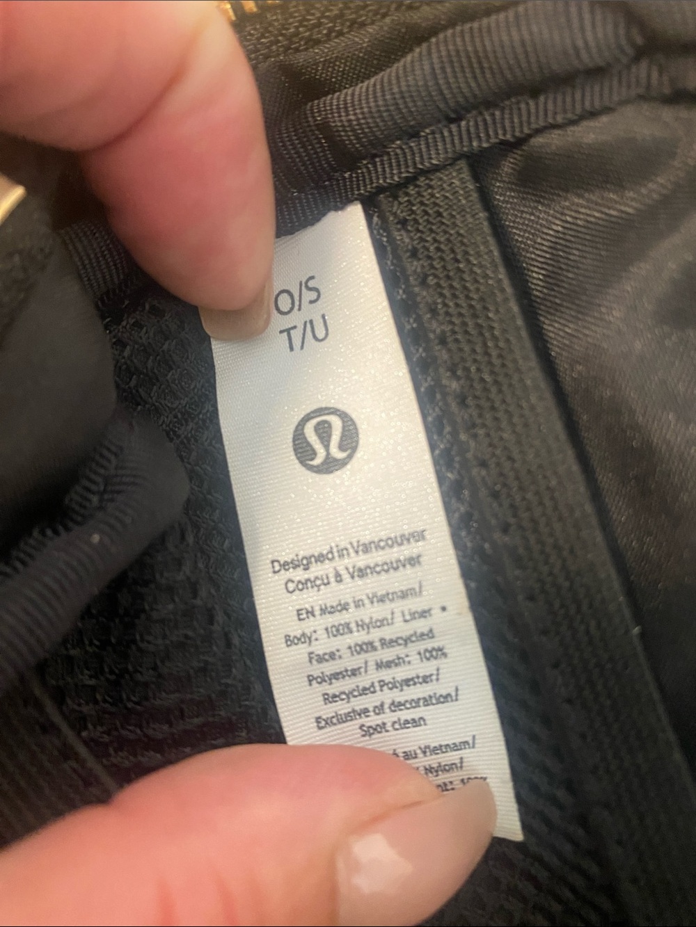 lululemon athletica Black Crossbody Belt Bag - Picture 2 of 7